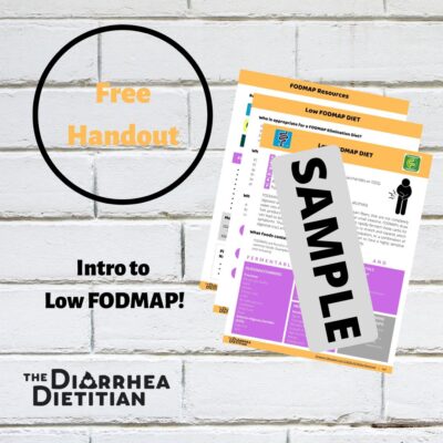 Low FODMAP Diet (Free!)