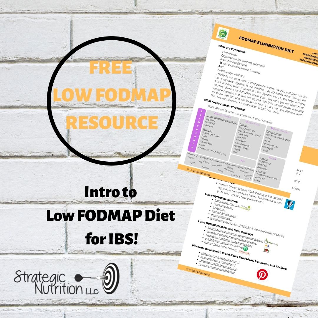 FODMAP Elimination Diet (Free!)