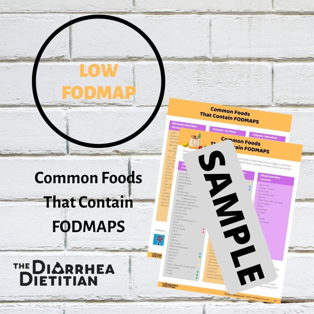 Common Foods That Contain FODMAPS